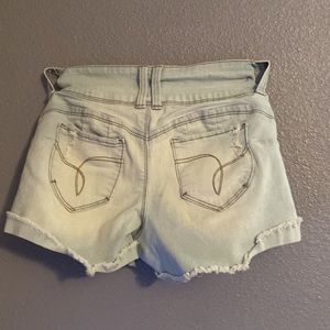 Jean shorts both might not fit the same